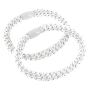 &Eacute;lastiques tiss&eacute;s sans m&eacute;tal blanc