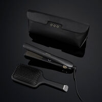 Coffret d'Exception styler Gold avec brosse plate avec pochette plate