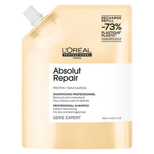 Shampooing restructurant instantané Absolut Repair recharge 500ml