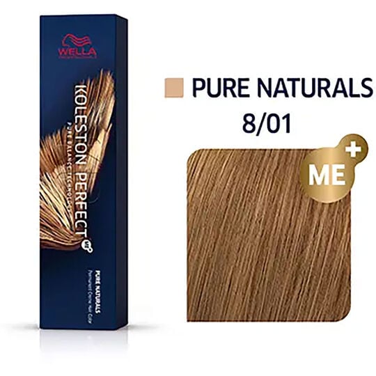 Coloration permanente Koleston Perfect Me+ 8/01 blond clair naturel-cendré