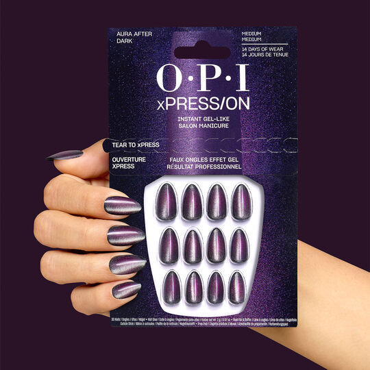 Faux ongles xpress/on aura after dark