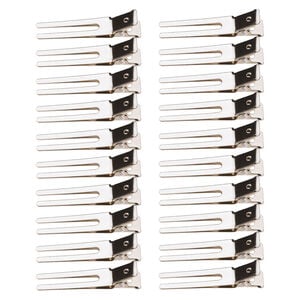 Lot de 20 pinces m&eacute;talliques