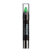 Crayon néon corps et visage Moon Glow vert,  Crayon néon corps et visage Moon Glow vert