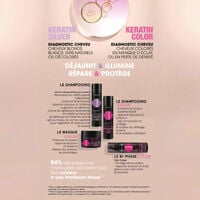 Shampooing pour cheveux colorés Essentiel Keratin Color