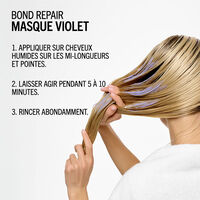 Masque violet Blondme Bond Repair Neutralisant