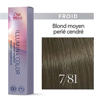 Illumina color 7/81 blond perl&eacute; cendr&eacute;