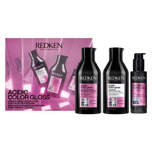 Coffret routine brillance & &eacute;clat couleur Acidic Color Gloss