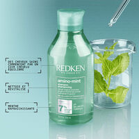 Shampooing racines grasses pointes s&egrave;ches Amino Mint