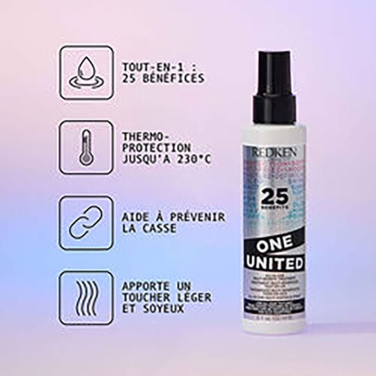 Trio fortifiant miracle pour cheveux cassants Extreme One United