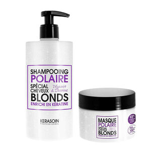 Rituel blond polaire shampooing et masque,  Rituel blond polaire shampooing et masque