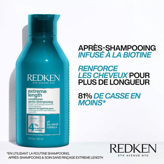 Le rituel Extreme Length pour cheveux longs