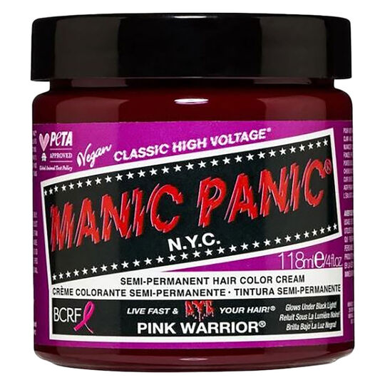 Coloration semi-permanente Manic Panic pink warrior