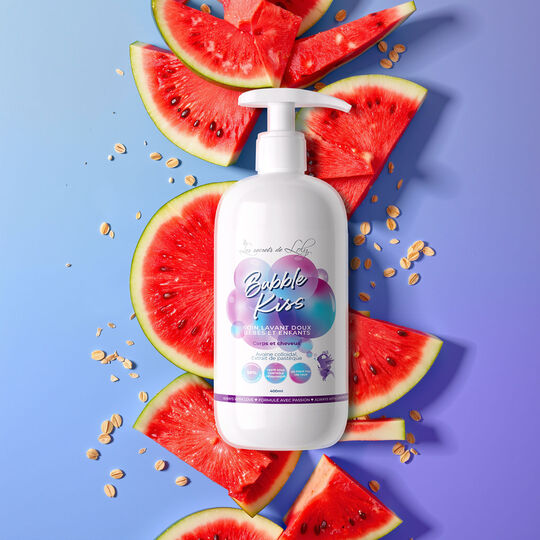 Gel lavant corps et cheveux enfant Bubble Kiss