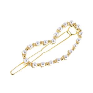 Barrette or et perle,  Barrette or et perle