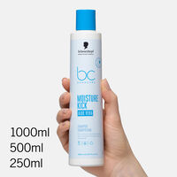 Shampooing hydratant aloe vera BC Moisture Kick 1000 ml