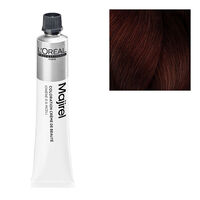 Coloration permanente Majirel 4.56 châtain acajou rouge