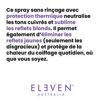 Routine cheveux blonds