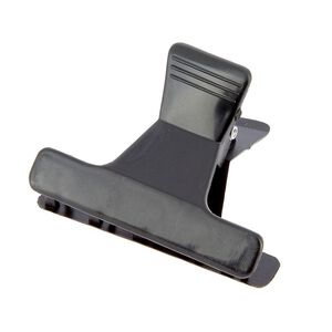 Pince croco simple noire 5,5cm