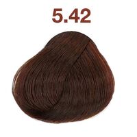 Coloration permanente Majirel 5.42 chatain clair marron cuivr&eacute;