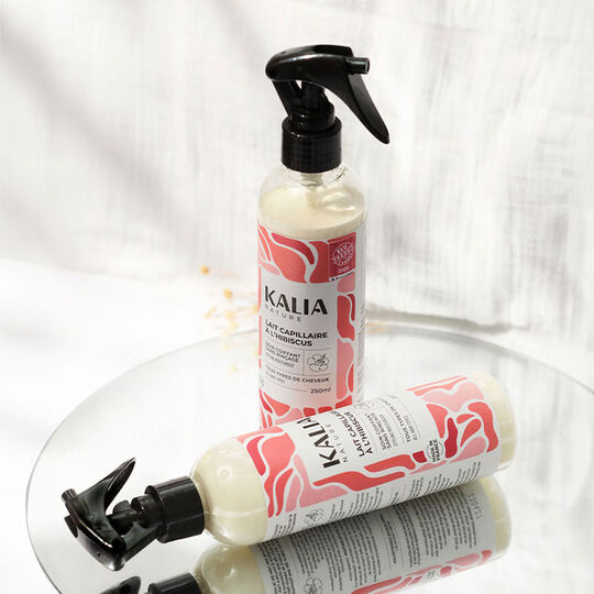 Lait capillaire à l'hibiscus