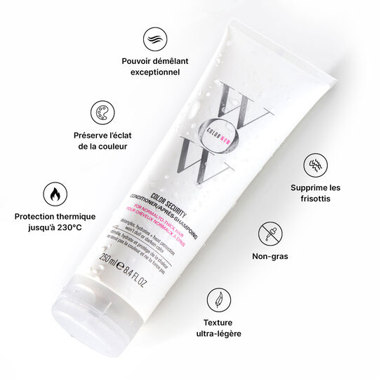 Apr&egrave;s-shampooing cheveux &eacute;pais Color Security