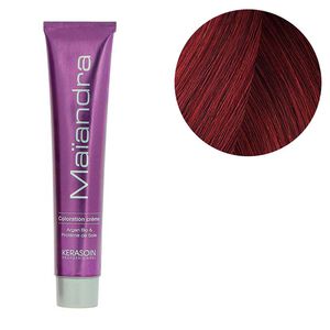 Coloration permanente Maïandra 6.66 blond foncé rouge intense,  Coloration permanente Maïandra 6.66 blond foncé rouge intense