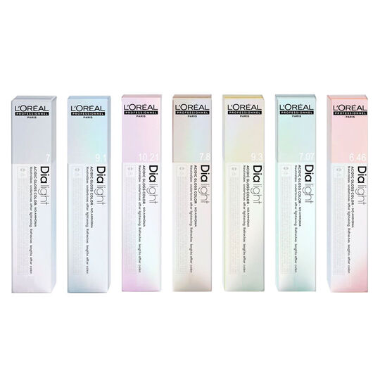 Coloration ton sur ton Dialight Acidic Gloss Color 10.21 milkshake sorbet irisé