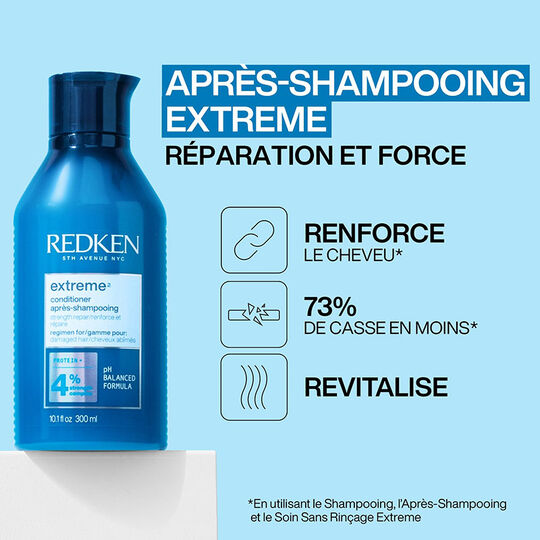 Routine fortifiante pour cheveux cassants Extreme