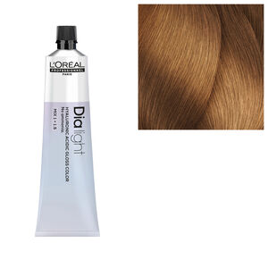 Coloration ton sur ton Dia light Hyaluronic 8.34 blond clair dor&eacute; cuivr&eacute;