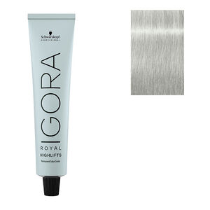 Coloration permanente Igora Royal 10-21 blond tr&egrave;s tr&egrave;s clair iris&eacute; cendr&eacute;