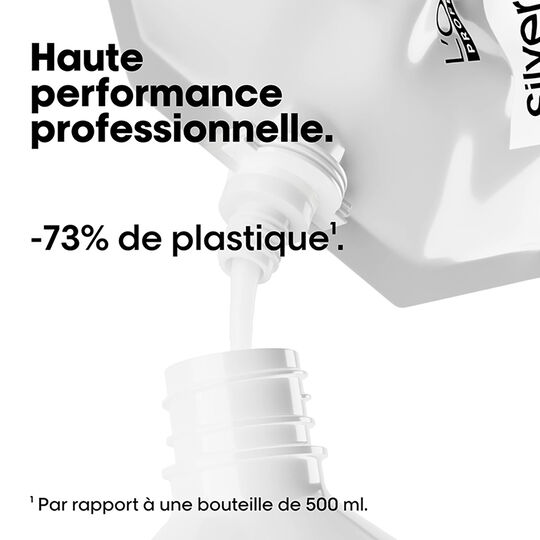 Duo recharge d&eacute;jaunissant Silver + shampooing 500ml
