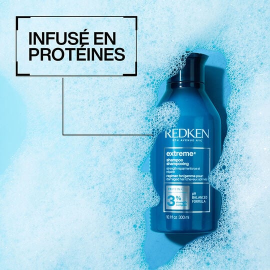 Shampooing fortifiant Extreme pour cheveux ab&icirc;m&eacute;s