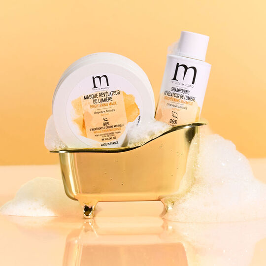Shampooing r&eacute;v&eacute;lateur de lumi&egrave;re pour cheveux ternes