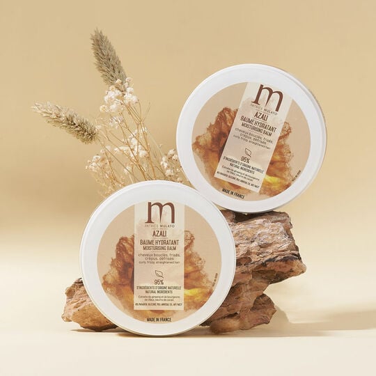 Baume hydratant sans rin&ccedil;age pour cheveux textur&eacute;s Azali