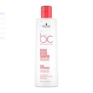 Shampooing pour cheveux abîmés BC Repair Rescue 500ml,  Shampooing pour cheveux abîmés BC Repair Rescue 500ml