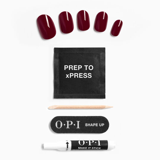Faux ongles xpress/on malaga wine