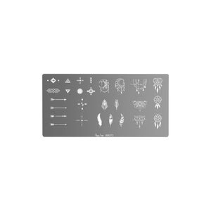 Plaque de stamping Ethnic
