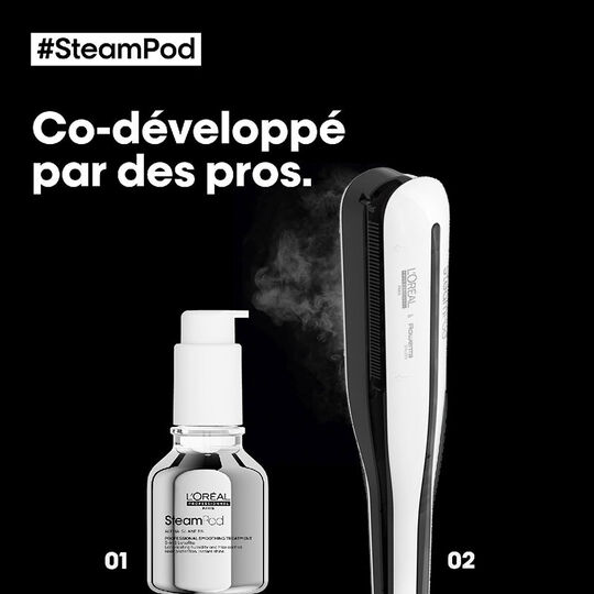 Pack lisseur SteamPod 3.0 et soin lissant