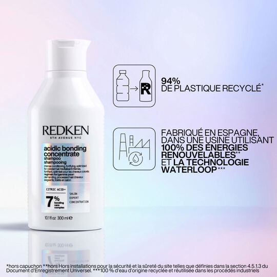 Shampooing réparateur pour cheveux abîmés Acidic Bonding Concentrate 300 ml