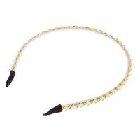 Serre-tête à perles et chaînette,  Serre-tête à perles et chaînette