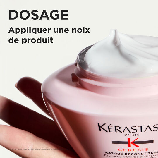 Duo r&eacute;paration cheveux fragilis&eacute;s Genesis