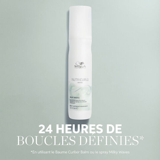 Spray nourrissant pour cheveux ondul&eacute;s Milky Waves Nutricurls
