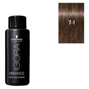 Coloration demi-permanente Igora Vibrance 7-1