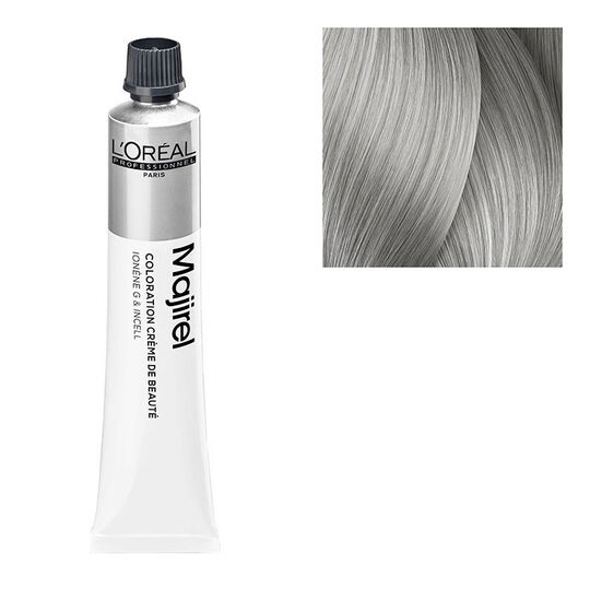 Coloration permanente Majirel 9.1 blond tr&egrave;s clair cendr&eacute;