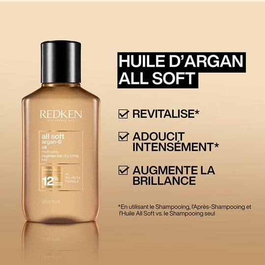 Routine hydratante cheveux secs et rêches All Soft