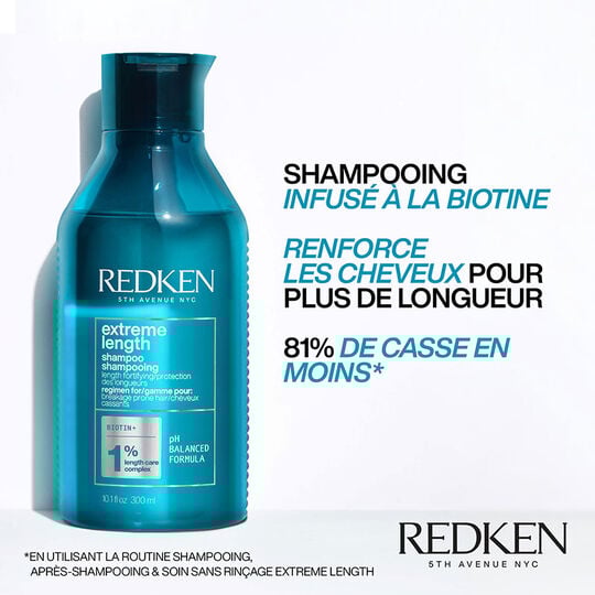 Le rituel Extreme Length pour cheveux longs