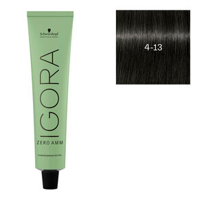Coloration Igora Zero Amm 4-13 ch&acirc;tain cendr&eacute; mat