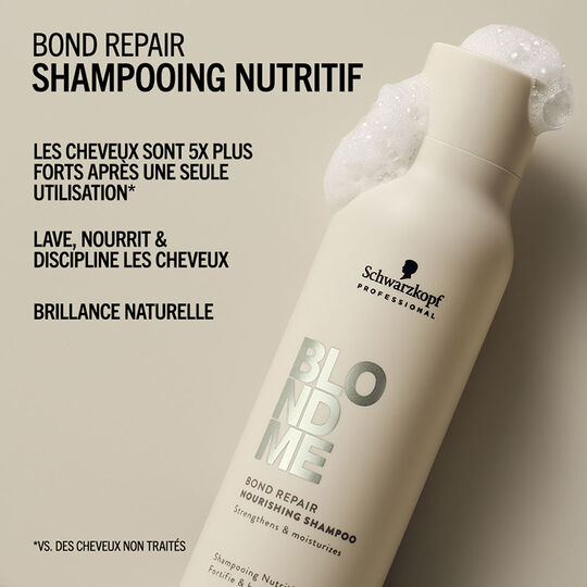 Shampooing nutritif Blondme Bond Repair