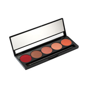 Palette rouge à lèvres tons chauds