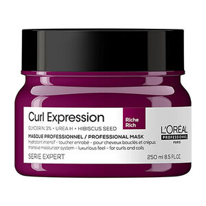 Masque riche hydratant intensif pour cheveux crépus Curl Expression 250ml,  Masque riche hydratant intensif pour cheveux crépus Curl Expression 250ml